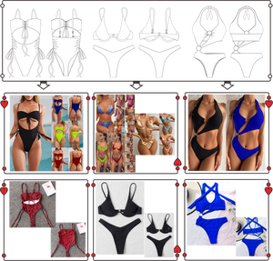 Pantalon Triangle en Polyester personnalisé, taille ample, 22 couleurs, vente en gros - Product Image 3