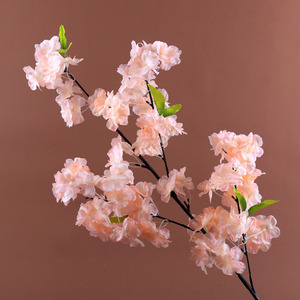 AF15902 New Sakura Flower Long Stem White Pink Artificial Cherry Blossom Flowers <strong>Branches</strong> <strong>for</strong> Wedding <strong>Decoration</strong> - Product Image 4