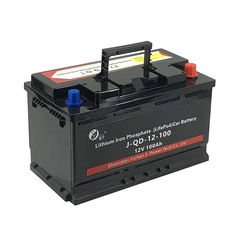 12 8V 100Ah Lithium Car Starting