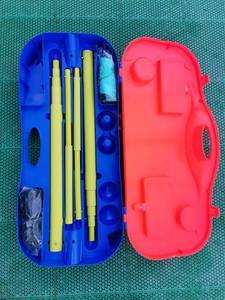 Bán buôn 2 trong 1 xách tay cầu lông và Net Tennis Net, gấp cầu lông Net cho gia đình trò chơi, trẻ em quà tặng, sân sau thể thao - Product Image 4