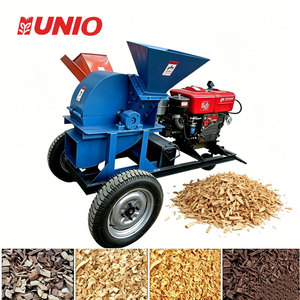 Trituradora de Madera Móvil 420 <span class=keywords><strong>con</strong></span> Tamaño de Partícula Ajustable, Produce Diferentes Tamaños de Aserrín para Acolchado y Cultivo - Product Image 1