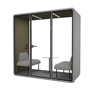 Cabine acoustique de bureau pour campus universitaire, idéale pour la collaboration de groupes d'étudiants - Product Image 3