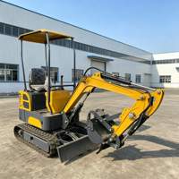 Mini-excavatrice YUNTU, la moins chère pour usage agricole, moteur EPA, mini-excavatrice de 3 tonnes, petite pelle