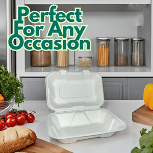 Caja de Empaque Personalizable para Comida Rápida, Caja de Empaque Bento para Llevar - Product Image 3