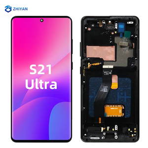 Accessoires mobiles en gros Chine Écran LCD TFT pour Samsung <span class=keywords><strong>S21</strong></span> Ultra Pièces de réparation Panneau d'affichage mobile avec garantie d'un an - Product Image 1