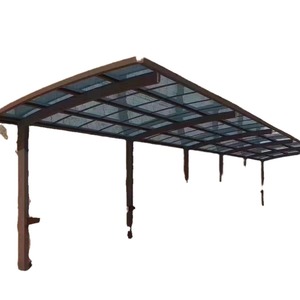 Aluminum Alloy Sun Shelter Polycarbonate <b>Roof</b> Single Tent Waterproof Outdoor <b>Canopy</b> For Balcony And Villa - Product Image 1