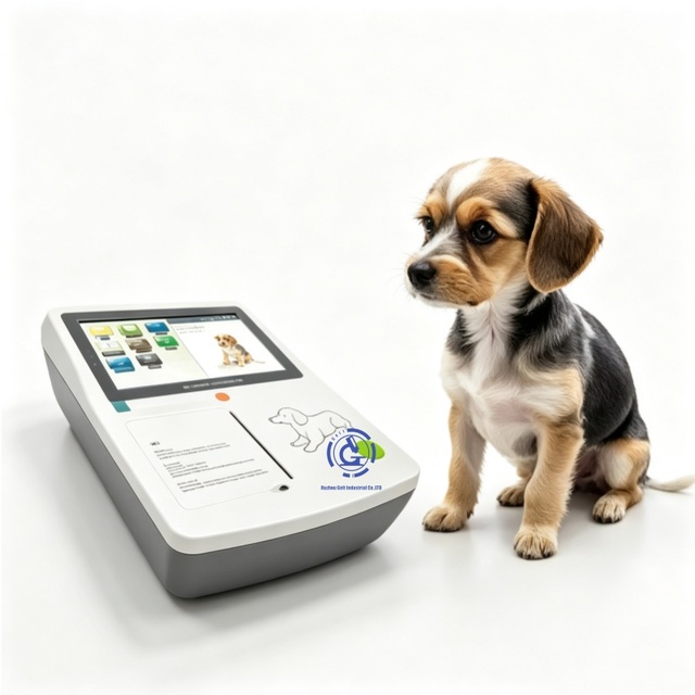 Gelt G-302 12-Lead Veterinary Portable 12-Channel Metal ECG Machine with 1-Year Warranty for Animal Hospitals