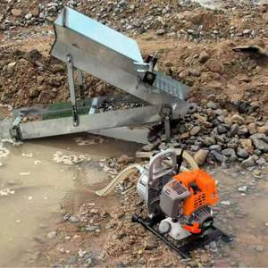 Máquina Vibratoria Pequeña para Minería de Oro, Equipo Portátil de Selección de Oro para Uso en Ríos, Accionado por Gasolina, para Exploración de Oro en Arena - Product Image 4