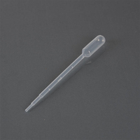 Pipettes Pasteur jetables en plastique à micro-pointe pour laboratoire, 0,5 ml, 1 ml, 3 ml, 5 ml, 10 ml
