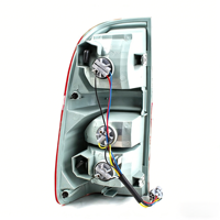 Nouveau Feu Arrière Universel Rouge 126-130 pour Hilux Vigo 2011-2014 Sans Lampe OE 81551-0K150 & 81541-0K140