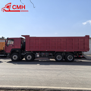 Hoge Kwaliteit 400hp Howo Sinotruk 8X4 Dump Truck Met Links Rijden Camion Benne Kiepwagen Op Voorraad - Product Image 1