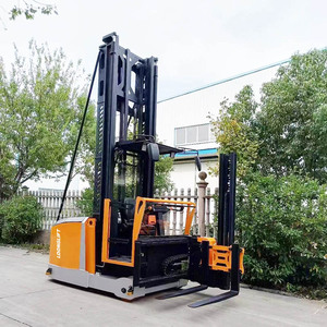 รถยกพาเลทไฟฟ้า HELI 3 ทิศทาง รับน้ำหนัก 1500 กก. พร้อมเสาแข็งแรงแบบเยอรมัน ระบบขับเคลื่อน AC สำหรับคลังสินค้าทางเดินแคบ ขายดี - Product Image 1