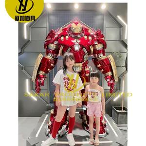 Personaje de Anime clásico personalizado de fábrica <span class=keywords><strong>Iron</strong></span> <span class=keywords><strong>Man</strong></span> Mark44 estatua Hulk Buster figura de acción para Decoración - Product Image 4