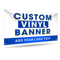 Spanduk Vinyl Tahan Air Tahan Lama Ramah Lingkungan Portabel Kustom Berkualitas Tinggi untuk Promosi Acara dan Periklanan