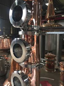 50L 100L 200L 구리 증류기 보일러 위스키 진 보드카 브랜디 아람빅 문샤인 팟스틸 가정용 주류 증류 장치 - Product Image 4