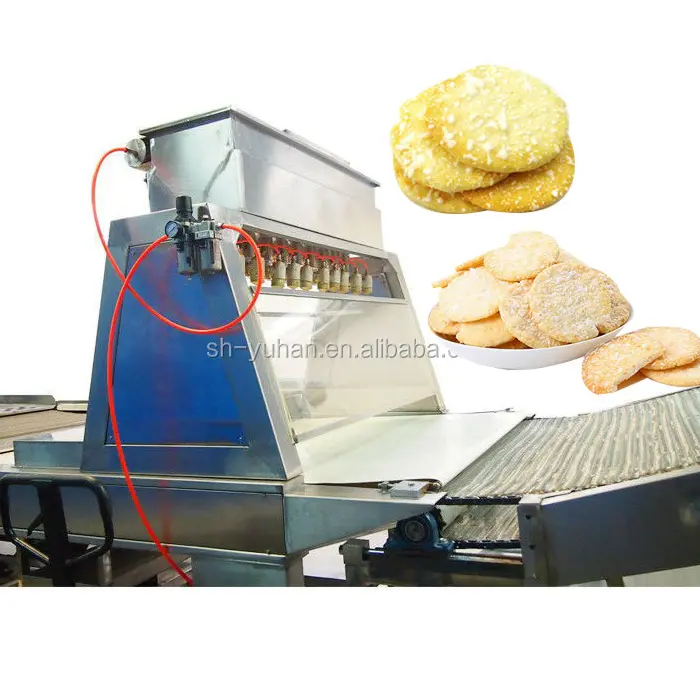 Gıda işleme makinesi pirinç kraker yapma makinesi hassas özel kraker bisküvi şekillendirme makinesi pirinç kraker işleme