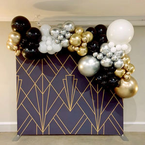 ฉากหลังผ้าสองด้านขนาด 8x8 ฟุต สำหรับถ่ายภาพในงานคริสต์มาส ฉากหลังถ่ายรูปสำหรับฉากคริสต์มาส - Product Image 1