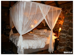 Mosquitero <span class=keywords><strong>Rectangular</strong></span> Plegable de Poliéster 100% para Dormitorio Romántico, Diseño Especial, Venta al por Mayor en Shenzhen - Product Image 1