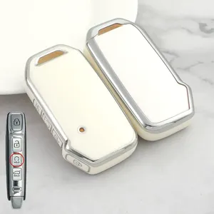 Funda Para Llave a Distancia de Coche de TPU con 4 o 5 Botones Para Kia Telluride Telluride SX 2021 Sportage R 2022 K5 <span class=keywords><strong>GT</strong></span> <span class=keywords><strong>Line</strong></span> 2021 Seltos 2020 - Product Image 5