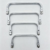 Accessoires pour sacs, fabrication artisanale, pièces de sac à main en métal, tubes en aluminium, sacs de médecin, cadre de sac à main, fermoir de portefeuille