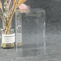 Boîte de rangement pour jouets, emballage cadeau, personnalisable avec logo imprimé, pliable, en matériaux recyclés PET transparents, directement de l'usine