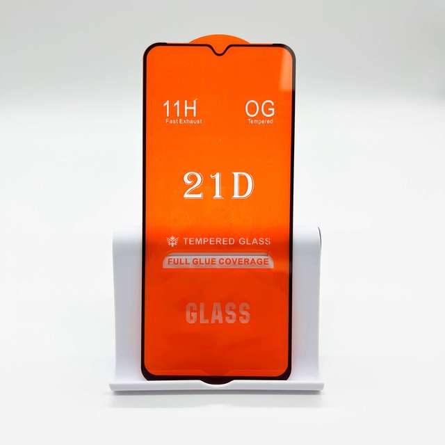 21D Tempered Glass Screen Protector for Xiaomi Redmi Waterproof Protective Film Compatible with Tecno and Realme Mobile