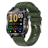 Montre connectée Y8 avec positionnement GPS, écran 1,95 pouces, batterie longue durée 1000 mAh, lampe de poche, podomètre, compteur de calories, montre connectée unisexe