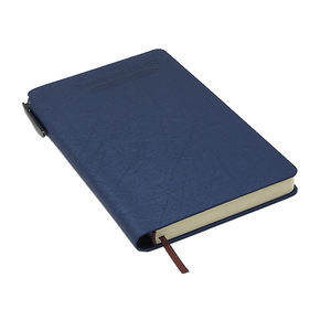 Durable Discount Everyday Carry <b>Lined</b> Paper PU Leather Hardcover Organizer/Planner Pen Loop Slot for Personal Notes Task Lists - Product Image 4