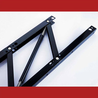Charnière d'extérieur moderne en acier robuste, support pliable à ressort, support pour thé, table basse, quincaillerie pour meubles, étagère de levage