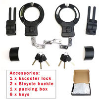 Antivol de sécurité renforcé pour trottinette et vélo avec boucle de fixation pour trottinette électrique – Utilisation antivol
