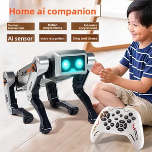 لعبة كلب روبوت ذكي يعمل بالذكاء الاصطناعي مع تحكم بالأوامر الصوتية والجوال وبرمجة للتفاعل اللغوي - Product Image 2