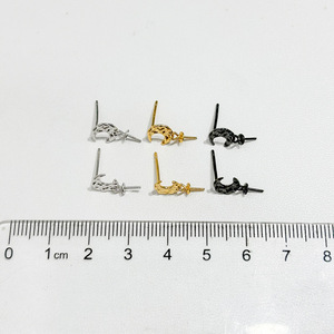 Accesorios de Plata S925 para DIY con Perlas, Pendientes de Joyería con Cuentas Redondas de 7-10 mm, Modelo 22210 - Product Image 4