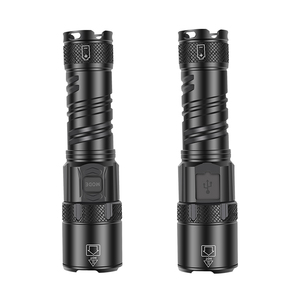 Xhp160 <span class=keywords><strong>LED</strong></span> <span class=keywords><strong>Zoom</strong></span> Điện Hiển Thị Di Động Cắm Trại Đèn Pin Mạnh Mẽ USB Sạc Di Động <span class=keywords><strong>Torch</strong></span> - Product Image 4