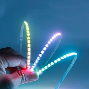 WS2812B Ultra Narrow 5mm Individually Addressable LED <b>Strip</b> WS2812B 60/100/120/160/200Leds/m <b>Smart</b> RGBIC LED <b>Light</b> DC5V - Product Image 1