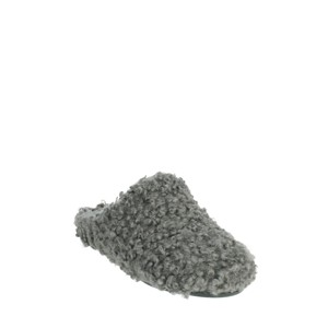 Eb0023 Beige inverno calde pantofole Anti-scivoloso PVC e cotone soletta piatta e confortevole per uso domestico per la stagione primaverile - Product Image 5
