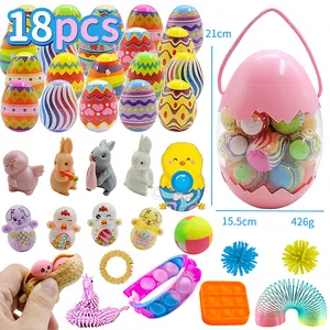 塑料鸡蛋玩具惊喜鸡蛋复活节鸡蛋缓解压力挤压儿童幼儿学习玩具