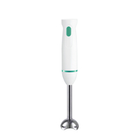 Ensemble de mini appareils de cuisine portables Mélangeur à main à immersion avec commandes à bouton-poussoir et presse-agrumes pour usage domestique et hôtelier