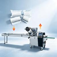 Sanitäre Horizontale Durchlaufverpackungsmaschine, Flow-Pack-Maschine, Verpackungsmaschine für Medizinische Gaze und Lebensmittelkompatible Teile