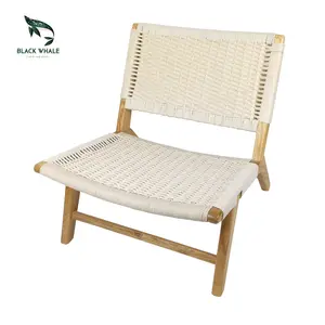 เก้าอี้พักผ่อนบนดาดฟ้าทำจากไม้,เก้าอี้ยาวแบบสบายๆสำหรับห้องนั่งเล่นเก้าอี้คาเฟ่เก้าอี้โรงแรมโซฟาพักผ่อน