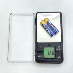 مقياس مجوهرات جديد من الفولاذ المقاوم للصدأ بميزان إلكتروني بشاشة LED g مقياس جيب صغير ذهبي رقمي مقياس مجوهرات - Product Image 4