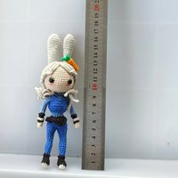 Jouet Amigurumi de poupée sirène au crochet mignon fait à la main en gros avec un design personnalisé de haute qualité