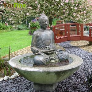 बिक्री के लिए बड़े आकार कांस्य बुद्ध प्रतिमा पानी के फव्वारे - Product Image 1