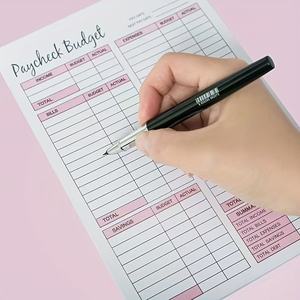 Planificateur budgétaire non daté de 50 feuilles-Organisateur financier personnel pour factures, dettes et économies | Idéal pour hommes et femmes - Product Image 5