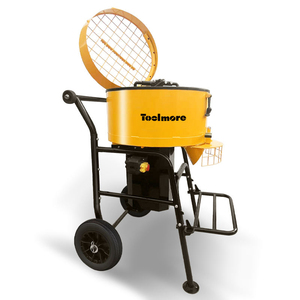 Mezcladora <span class=keywords><strong>de</strong></span> Cemento Portátil Mini Eléctrica <span class=keywords><strong>de</strong></span> 120L con Tambor Forzado, Modelo 2030 - Product Image 4