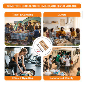 Kit Dentale Monouso per Hotel con Dentifricio, Set Spazzolino da Viaggio Personalizzato, Kit Igiene per Camere Ospiti - Product Image 6