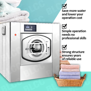 Lavadora Industrial Automática <span class=keywords><strong>de</strong></span> 50 kg, Equipo <span class=keywords><strong>de</strong></span> Lavandería Comercial, Lavadora <span class=keywords><strong>de</strong></span> Carga Frontal - Product Image 4