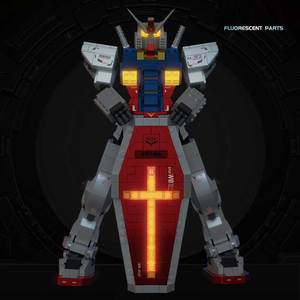 Robot Luminoso Notturno Hurricane, Modellino da Costruire, Puzzle Giocattolo in PVC, Robot Mech Compatibile con Hero, Regalo di Natale e Festività - Product Image 3