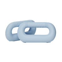 Haltères en silicone légers de type O, respectueux de la peau, non toxiques, pour femmes, Pilates et entraînement de réadaptation