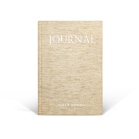 Service d'impression de livres Journal de soins personnels Logo personnalisé Taille Tissu Relié Luxe Carnets