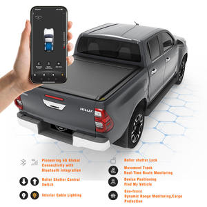 ที่คลุมเตียงรถบรรทุกแบบพับเก็บได้ทำจากอลูมิเนียมอัลลอยแข็งแรงสูงออกแบบได้ตามต้องการสำหรับ Toyota Hilux ติดตั้งง่าย - Product Image 4